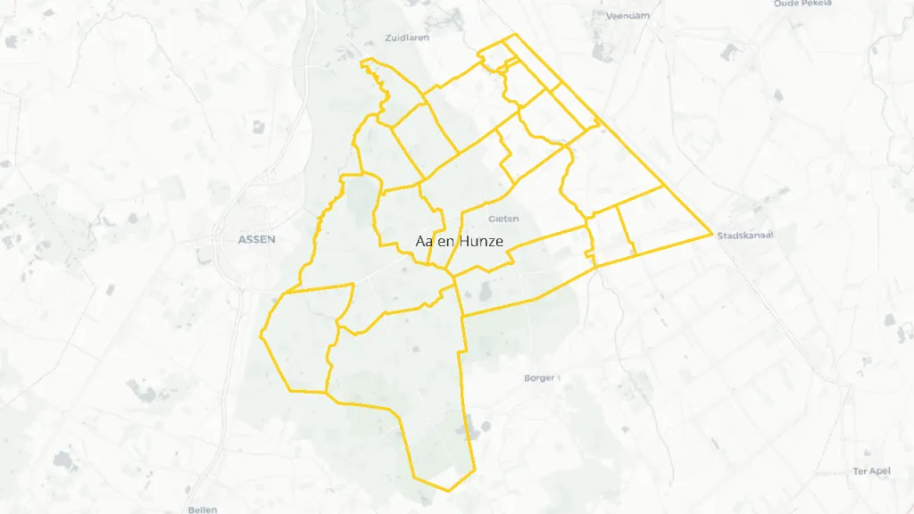 Afvalcontainer huren Aa en Hunze