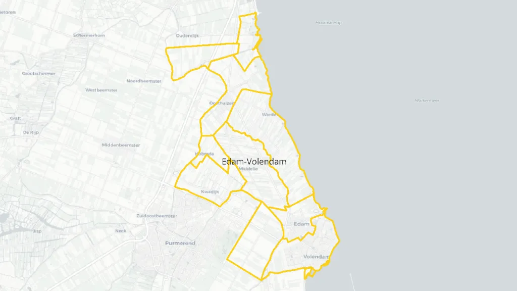 Afvalcontainer huren Edam Volendam