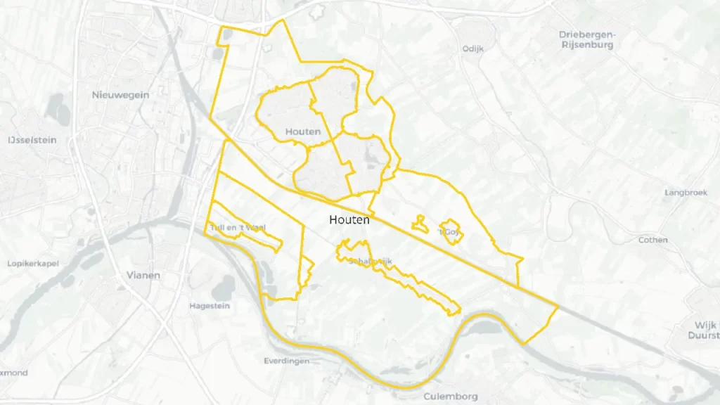 Afvalcontainer huren Houten