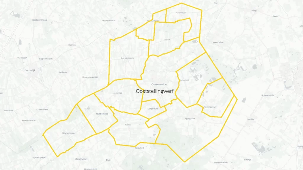 Afvalcontainer huren Oosterwolde