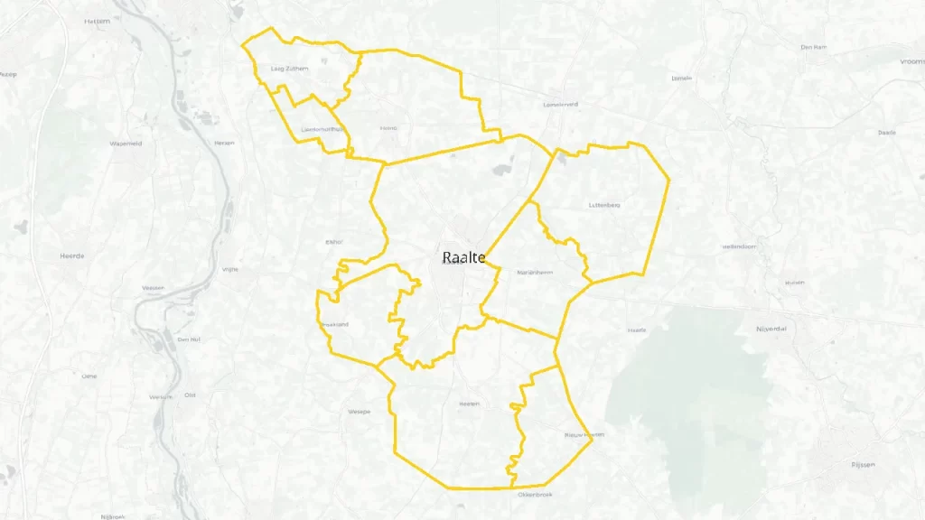Afvalcontainer huren Raalte