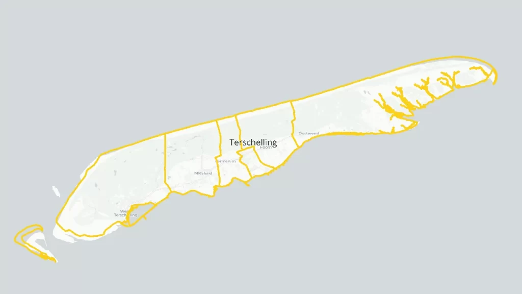 Afvalcontainer huren Terschelling