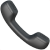 Telefoon icoon dat wordt gebruikt voor dat klanten telefonisch contact kunnen opnemen.